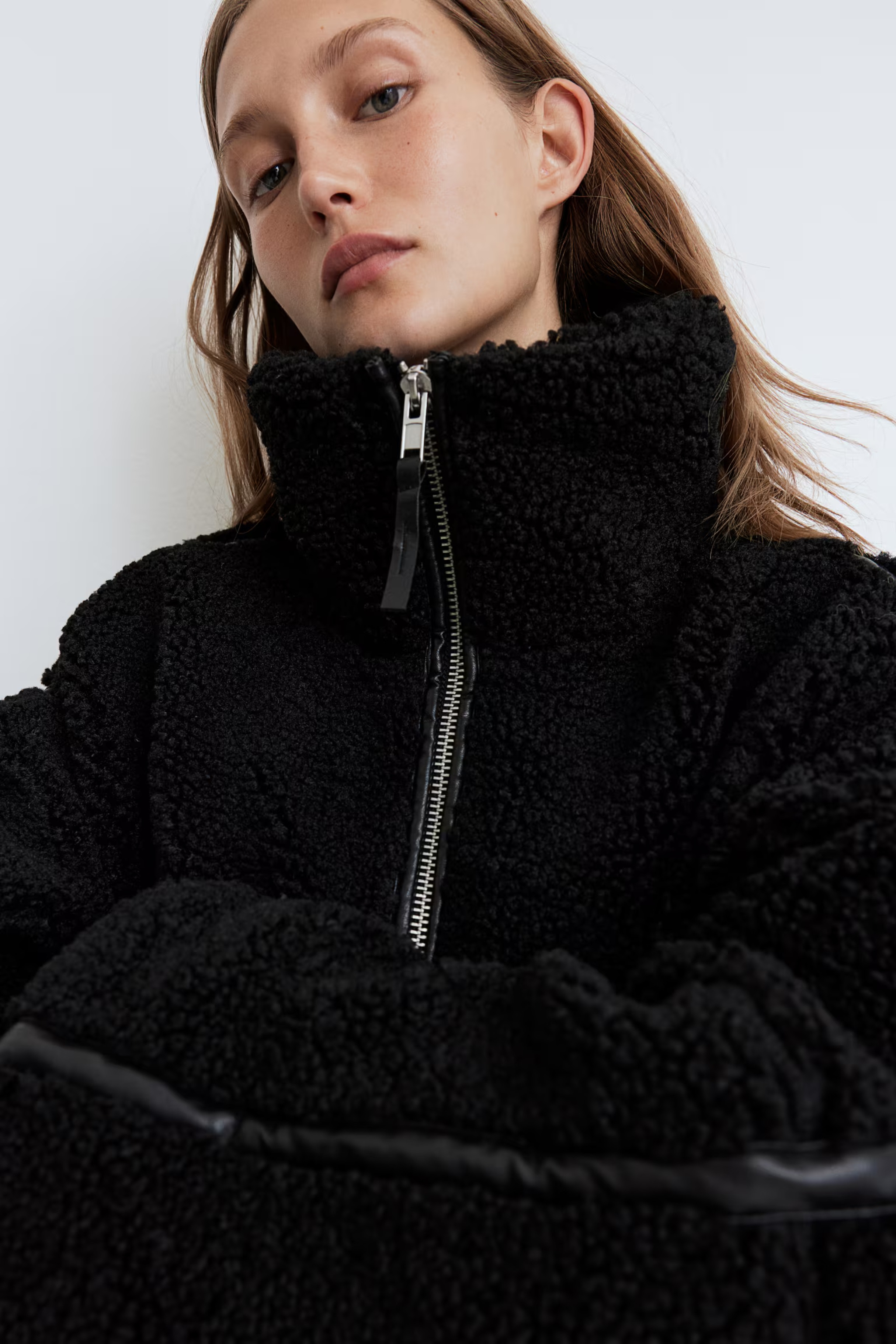 Aviana | Veste polaire ample en peluche