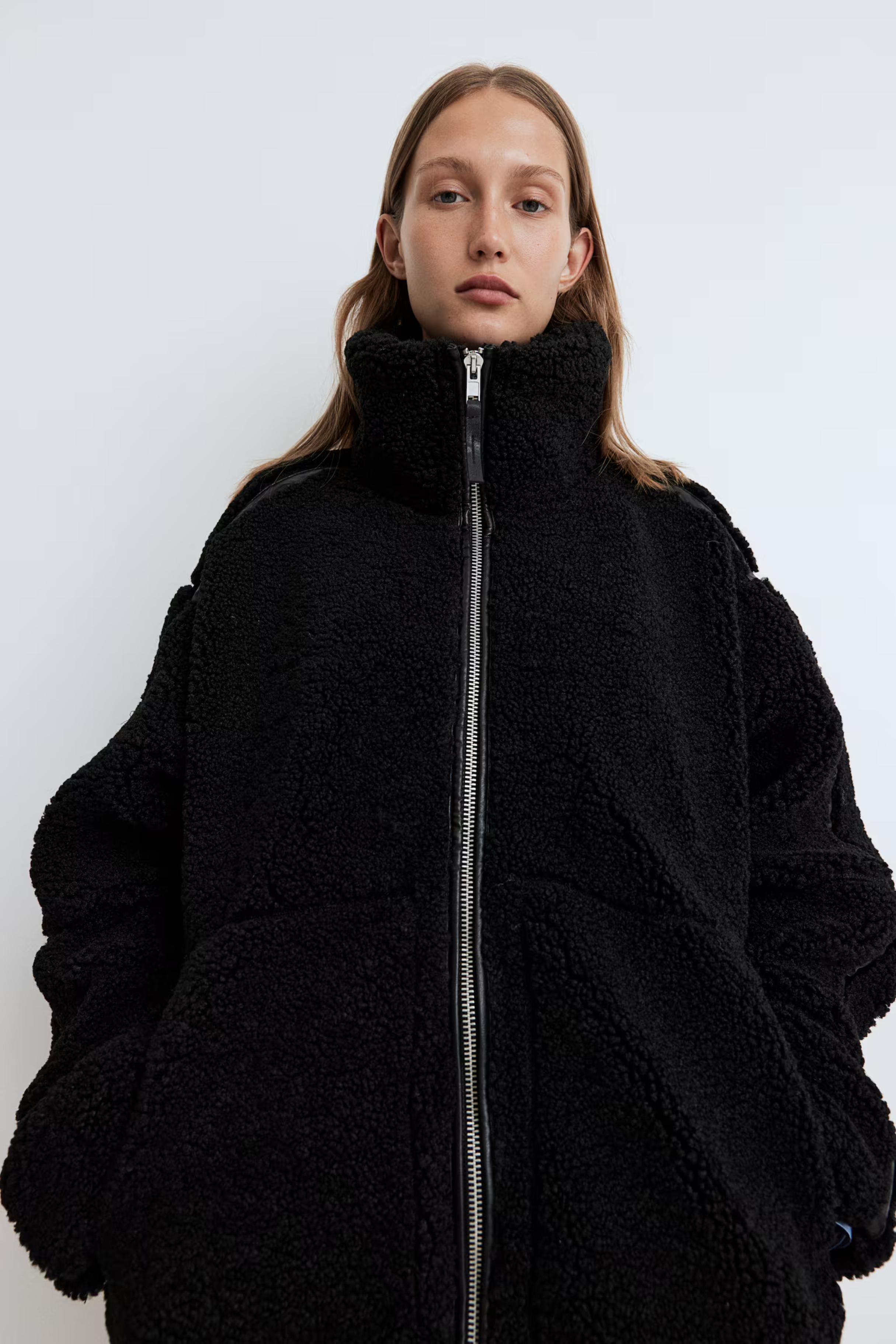 Aviana | Veste polaire ample en peluche