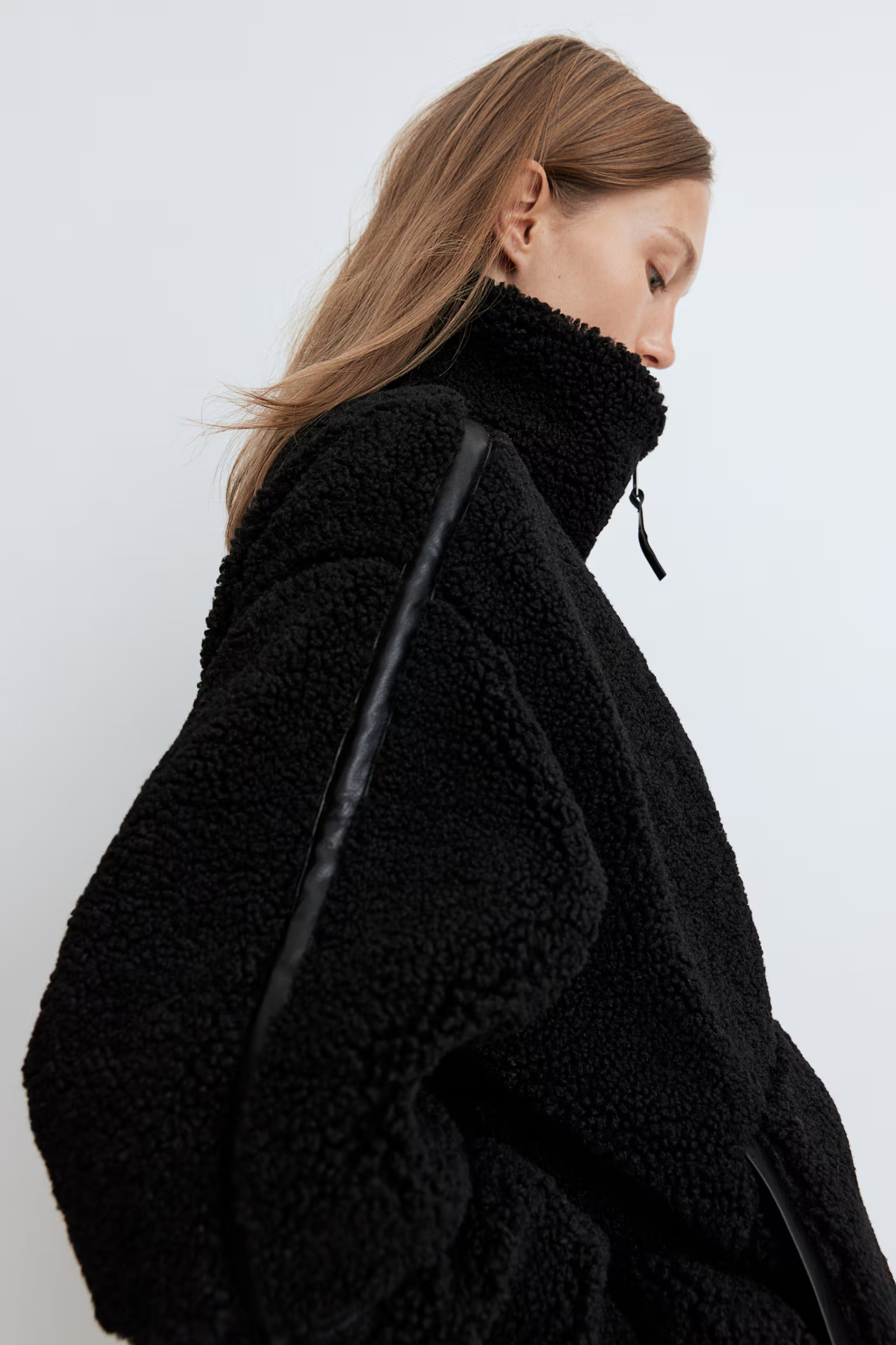 Aviana | Veste polaire ample en peluche
