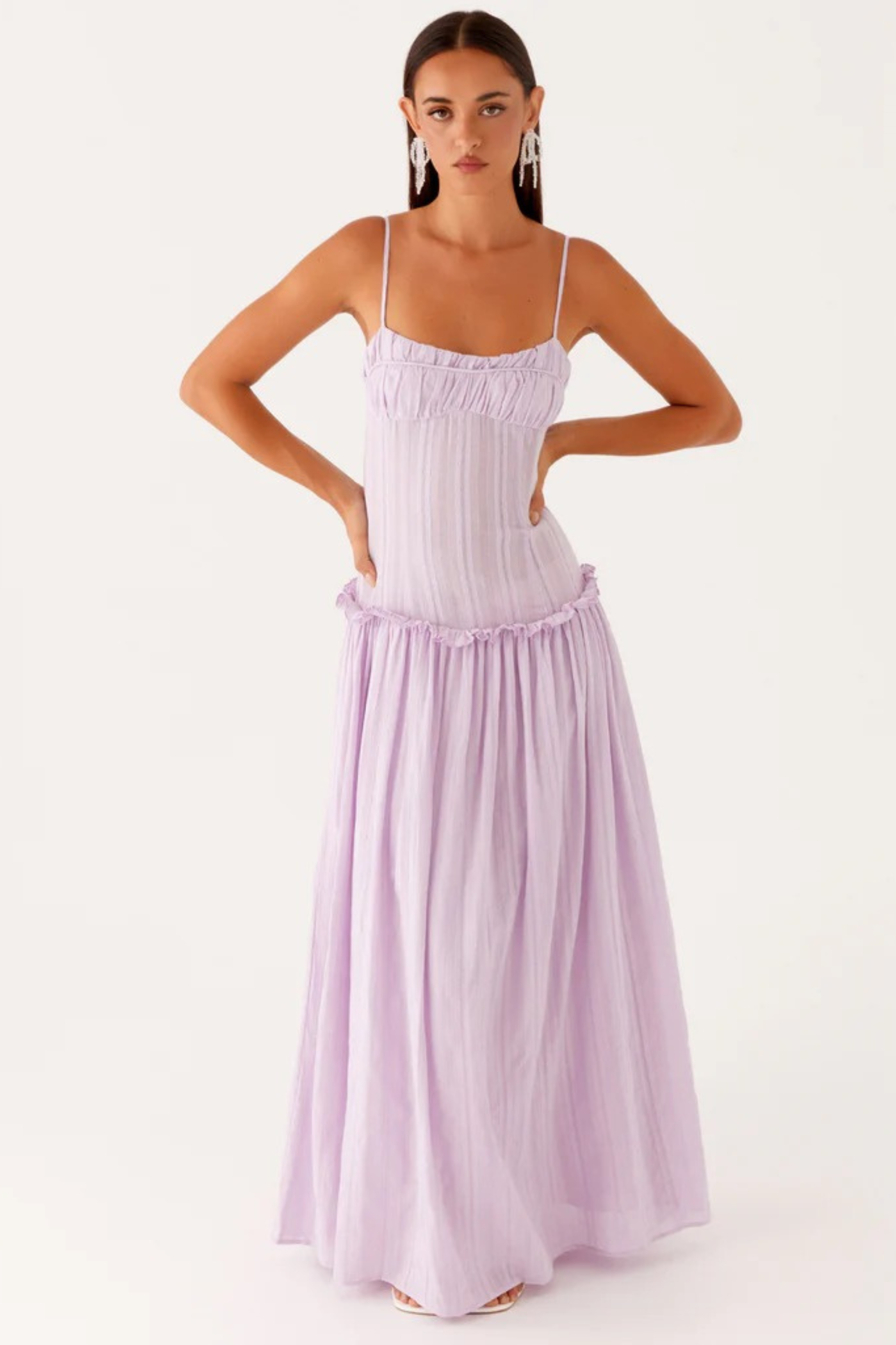 Léa - Robe Longue Taille Basse