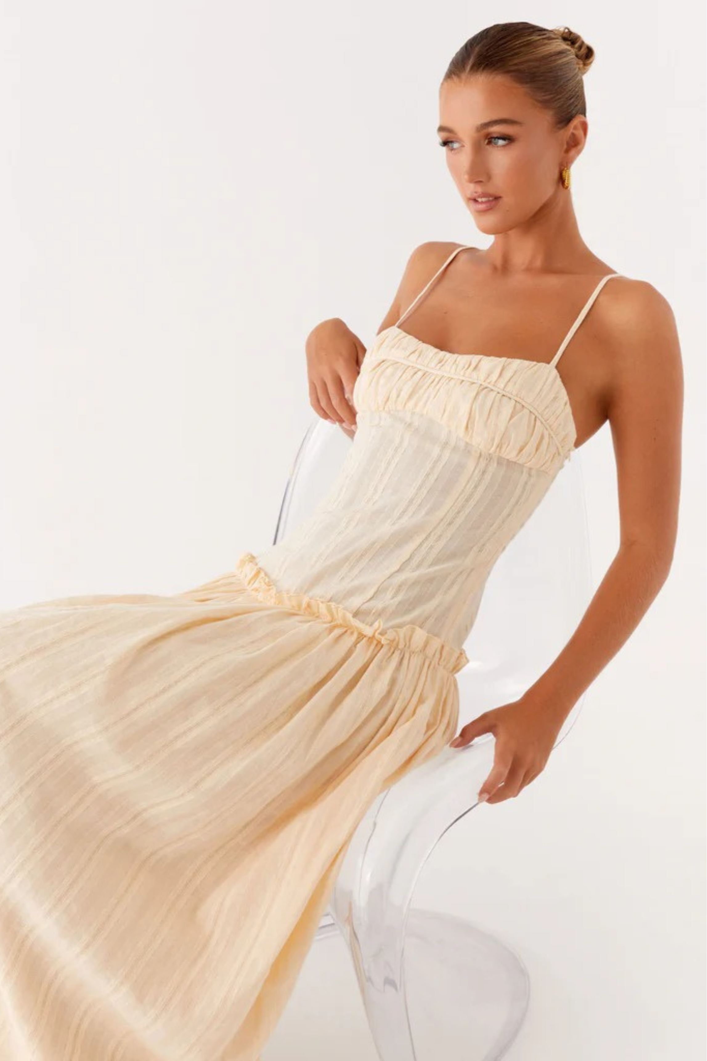 Léa - Robe Longue Taille Basse