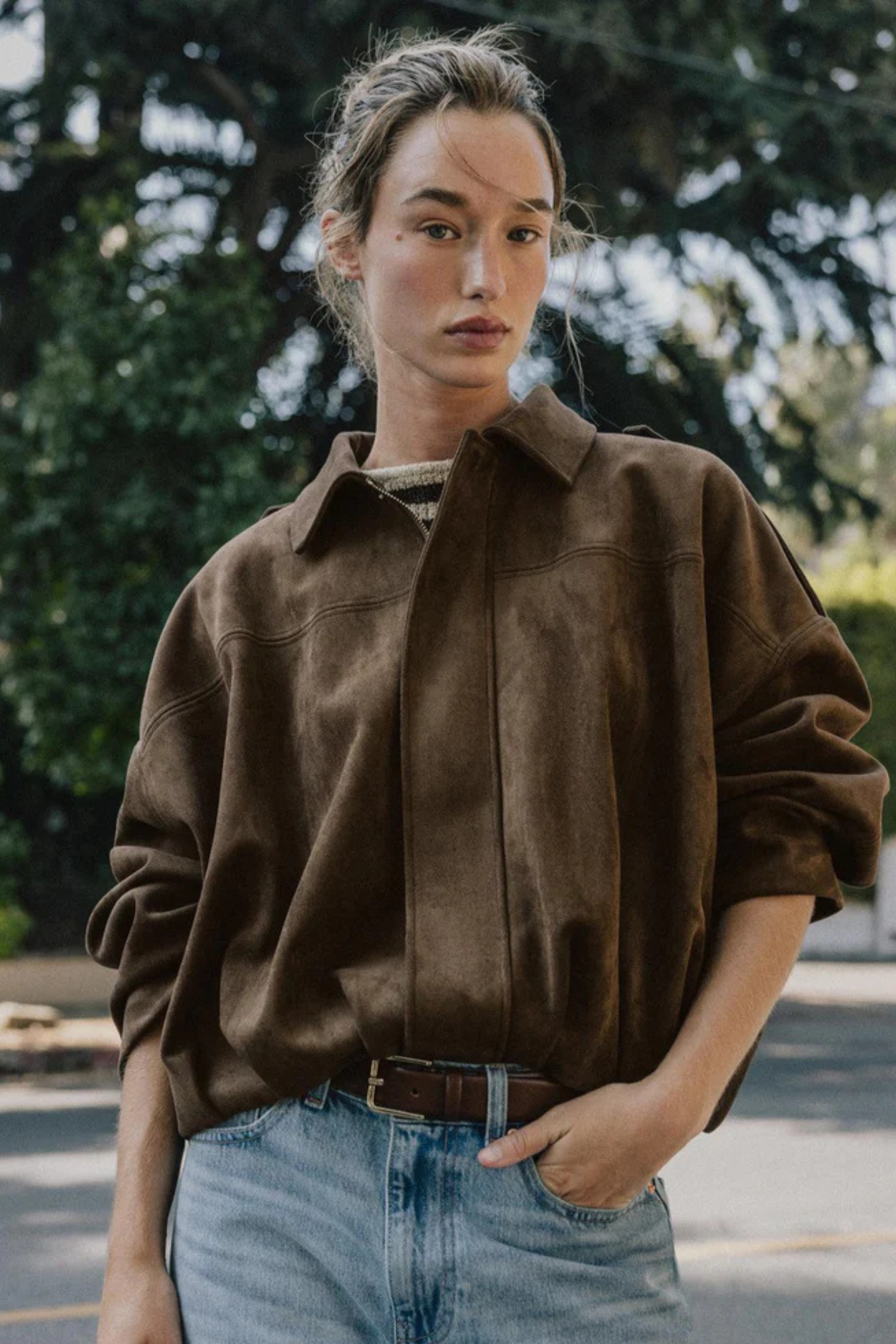 Veste Suede Elysra
