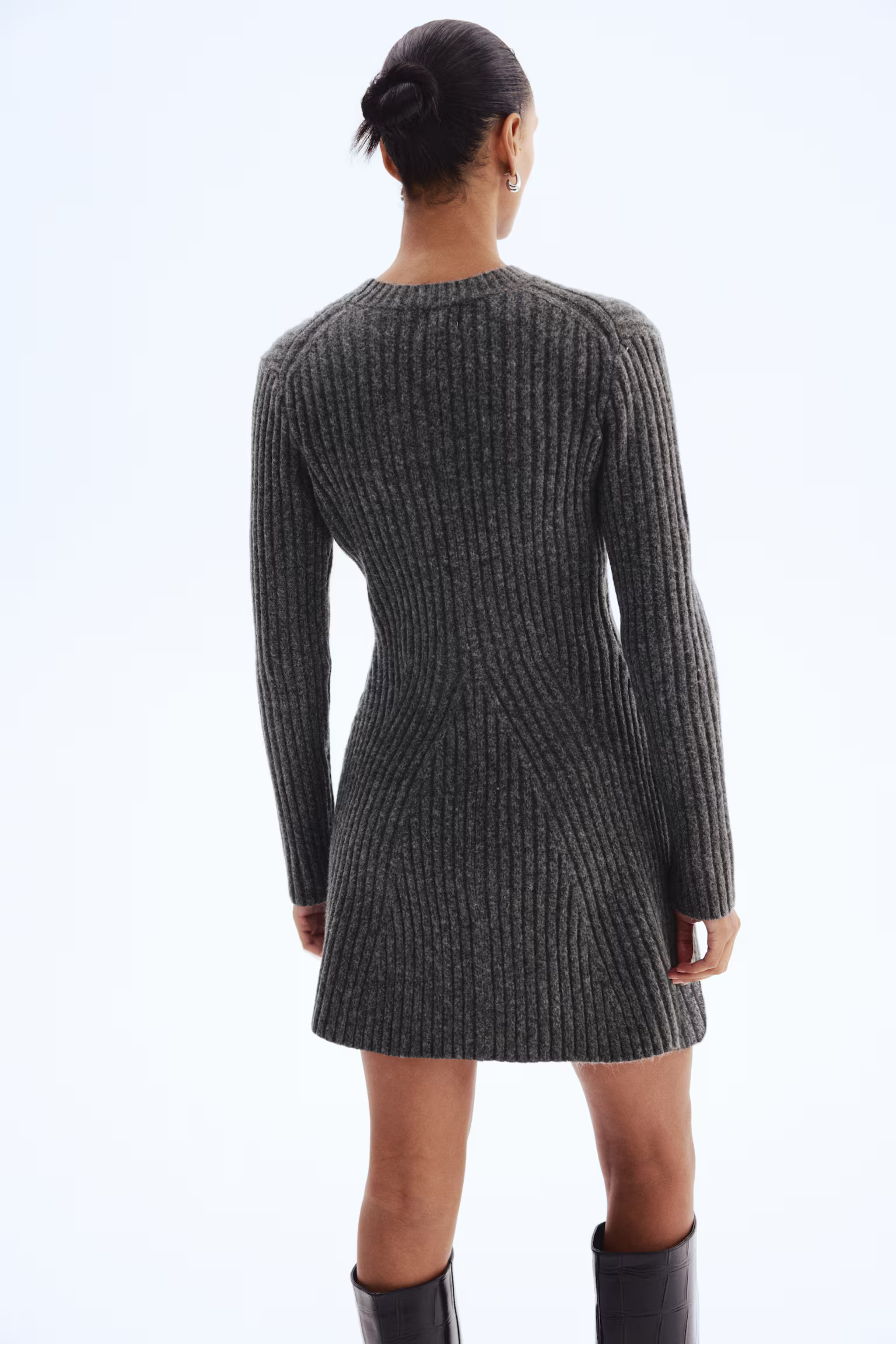 Carenza |  Robe en maille côtelée