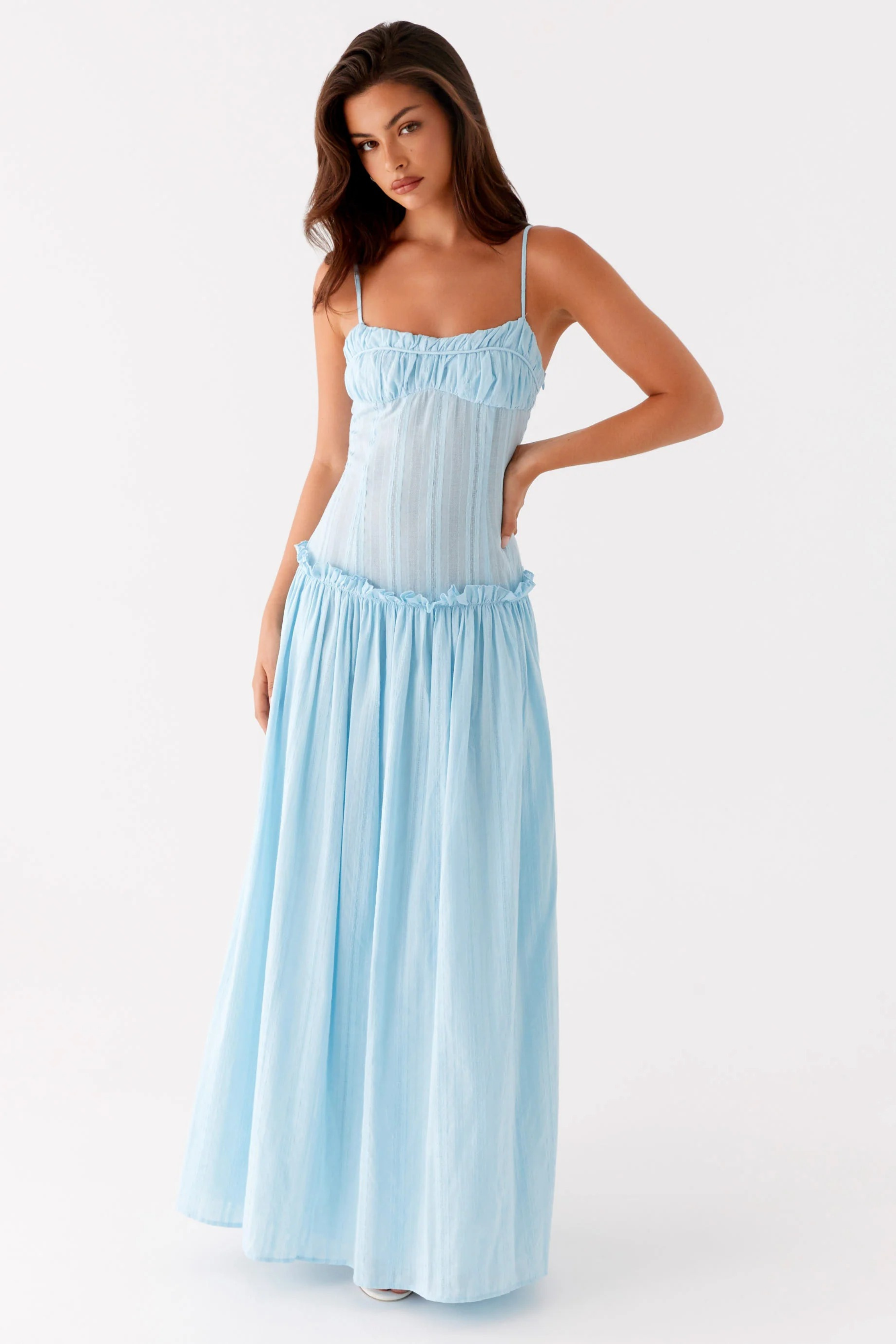 Léa - Robe Longue Taille Basse