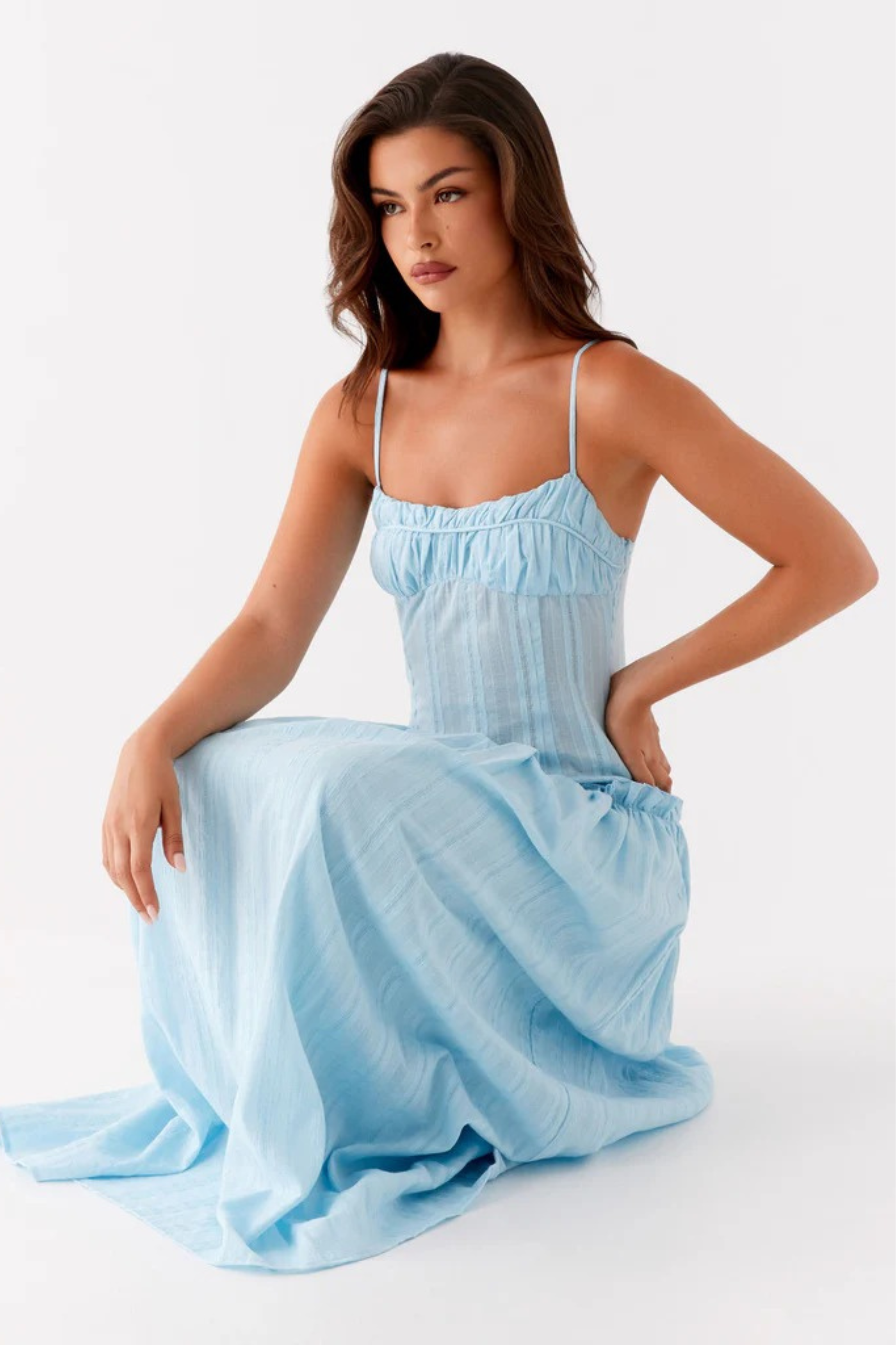 Léa - Robe Longue Taille Basse