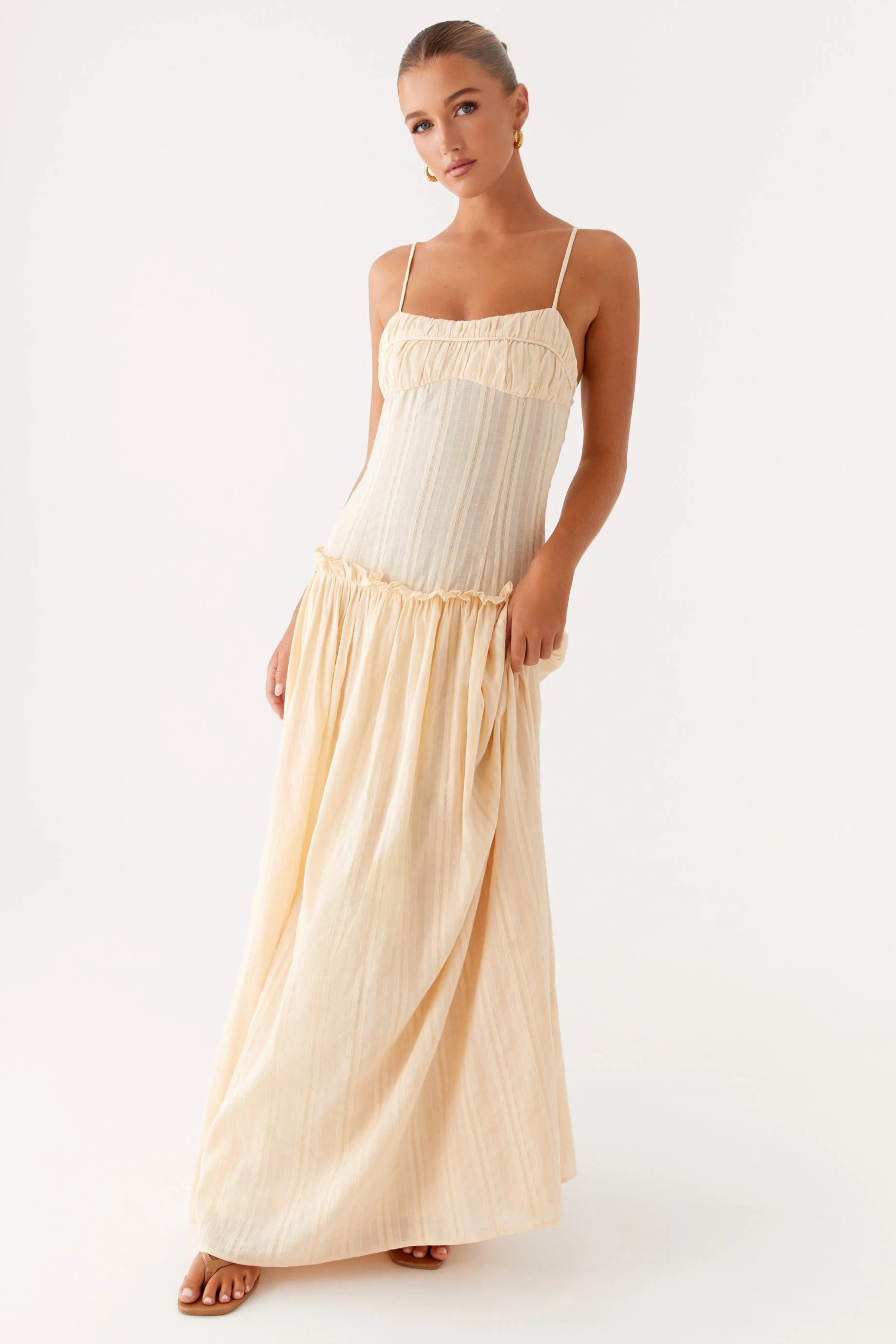 Léa - Robe Longue Taille Basse