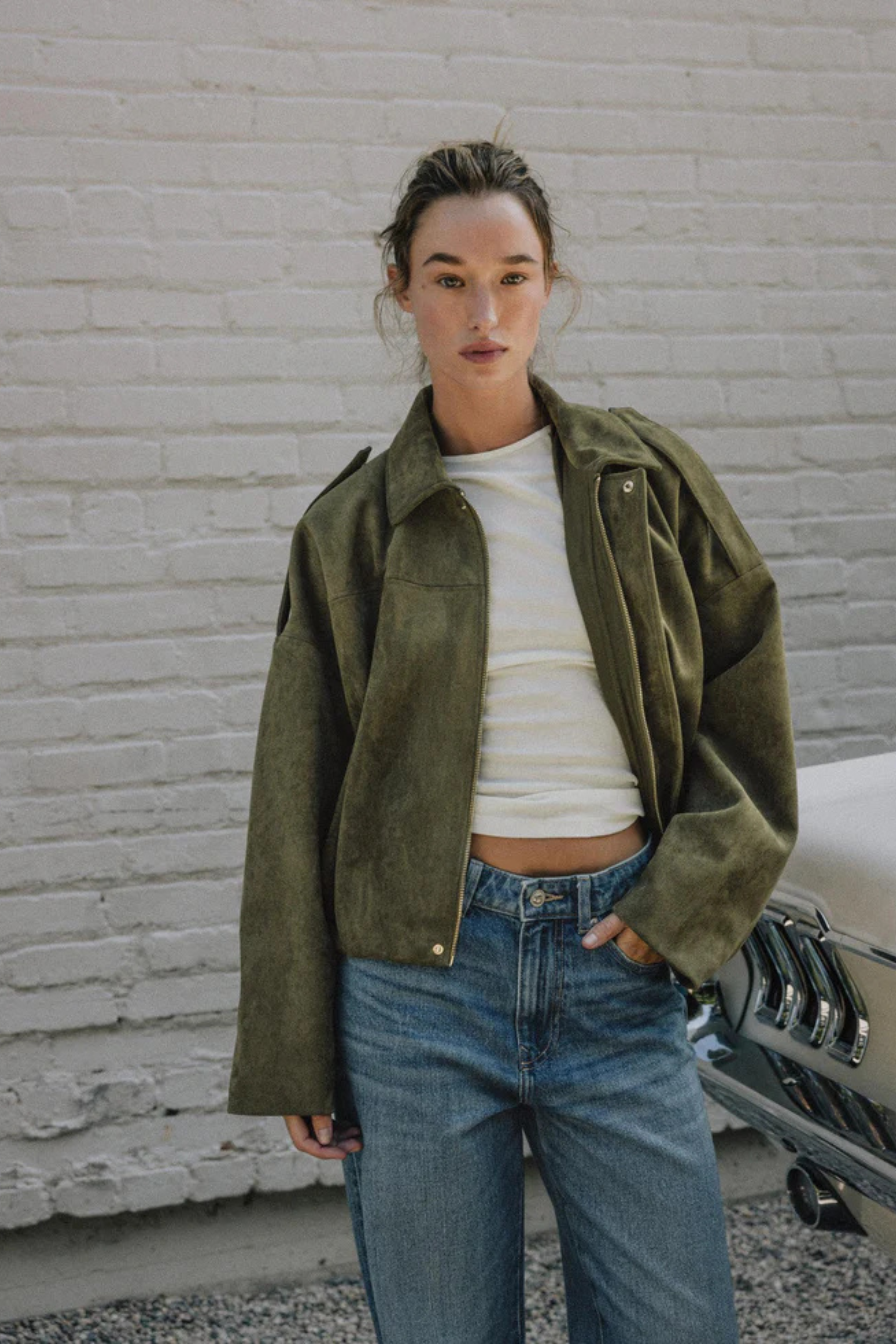 Veste Suede Elysra