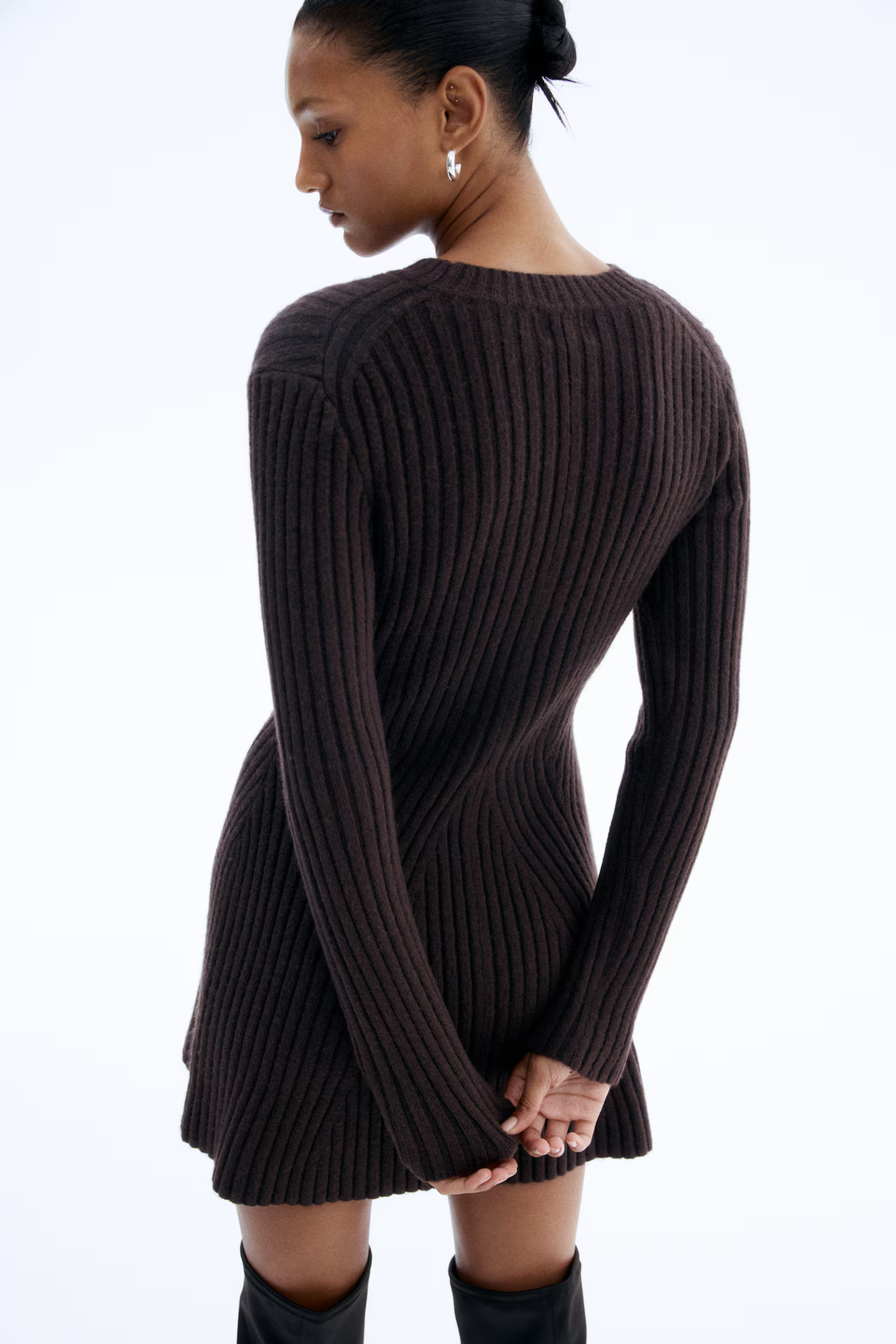 Carenza |  Robe en maille côtelée