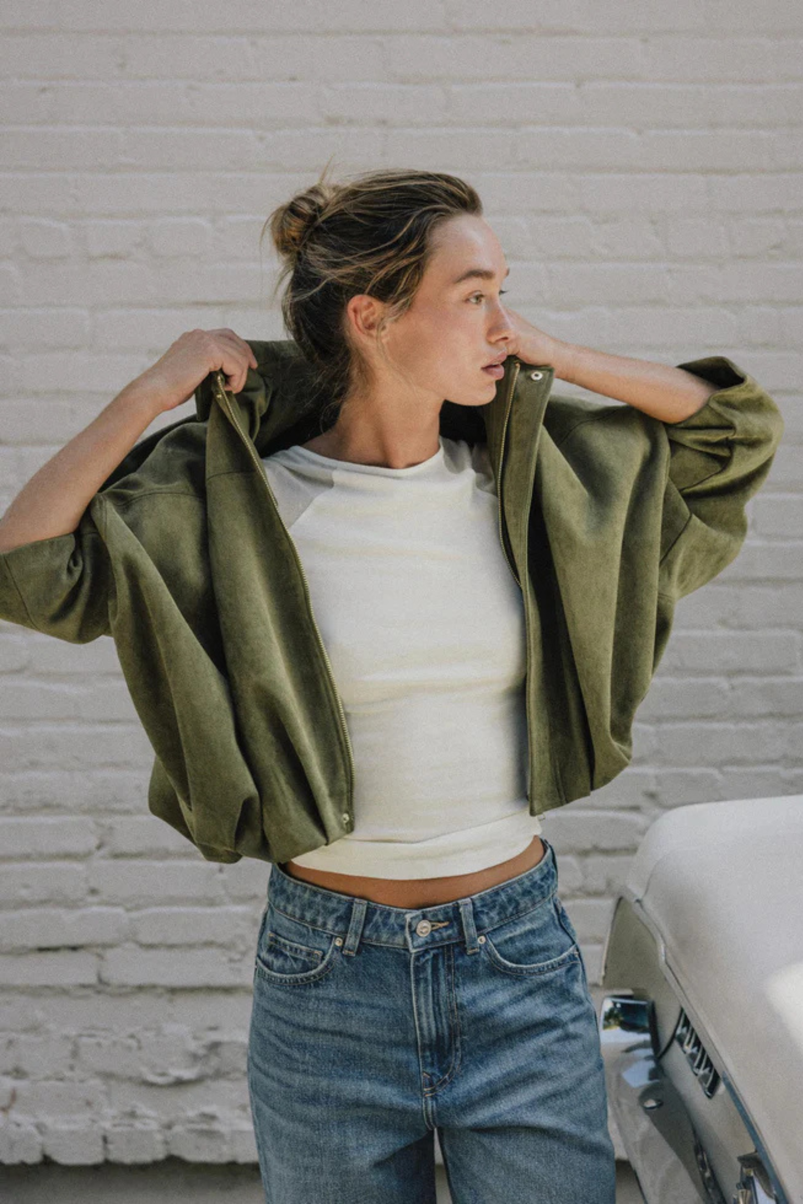 Veste Suede Elysra